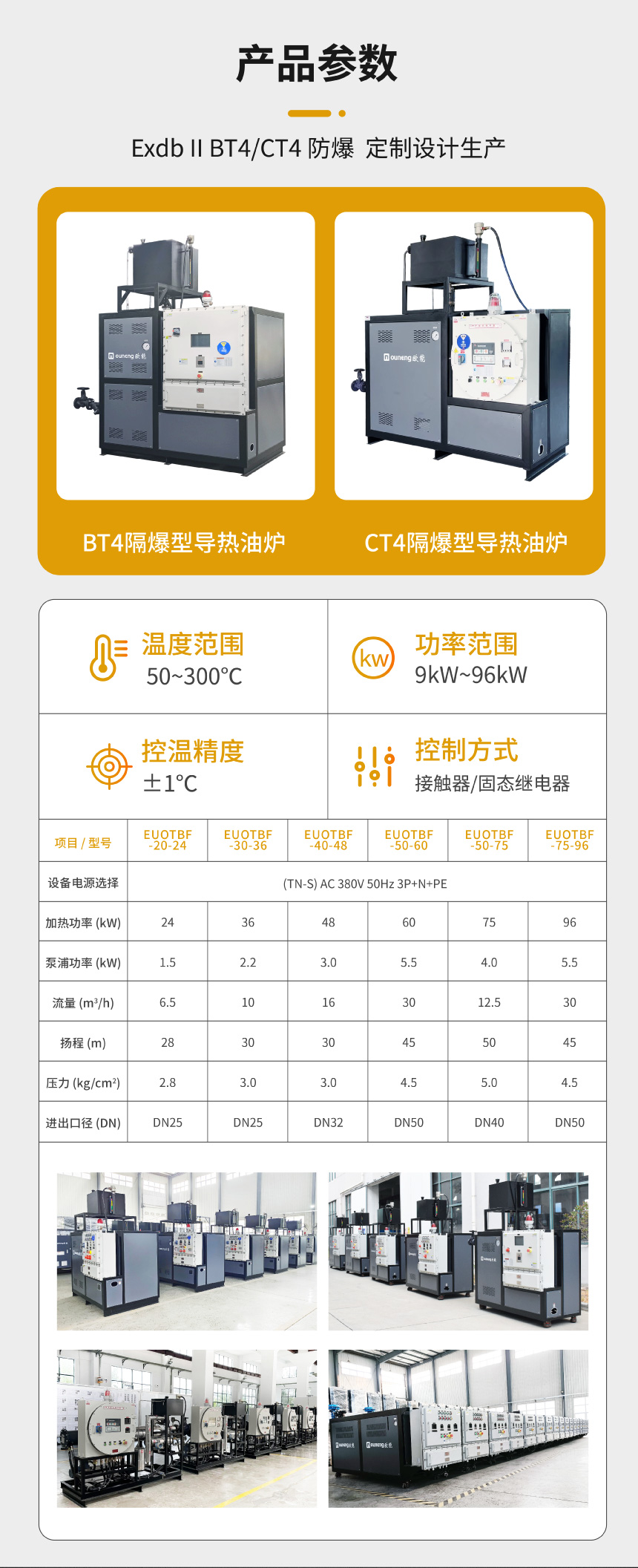小型防爆导热油炉
